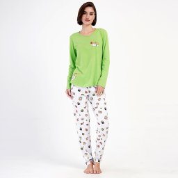 Pijama Dama Vienetta, Model 'WasaBae' Confort și Prospețime