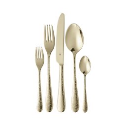 Set de tacâmuri din oțel inoxidabil WMF SITELLO 30 buc. auriu
