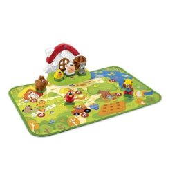 Joc educativ ferma pentru copii, Covoras cu Figurine