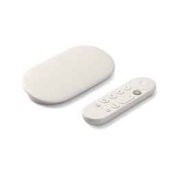 TV Streamer, 4K, Bluetooth, Wi-Fi, Android TV, 32 GB, Telecomanda comenzi vocale White