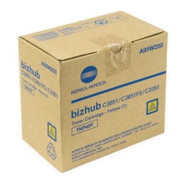 Cartus de toner (12K) Konica Minolta TNP49Y Yellow (A95W250, TNP-49Y) pentru BizHub C3351 C3851 C3851FS