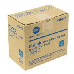 Cartus de toner (12K) Konica Minolta TNP49C Cyan (A95W450, TNP-49C) pentru BizHub C3351 C3851 C3851FS