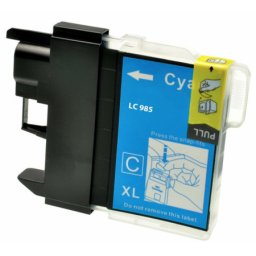 Cartus compatibil Brother LC 985 Cyan (LC-985C, LC985C) pentru DCP J125 J140W J315W J515W MFC J265W J410 J415W