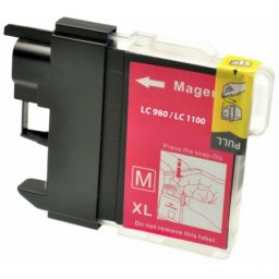 Cartus compatibil Brother LC 1100HY Magenta (LC-1100HYM, LC1100HYM) pentru DCP 385C 395CN 585CW 6690CW J715W MFC 490CW 5490CN 5890CN 5895CW 6490 6490CW 6890CDW 990CW J615W