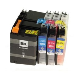 Pachet de cartuse compatibile Brother LC 529 XL/ LC 525 XL pentru DCP J100 J105 MFC J200