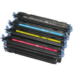 Pachet de tonere compatibile HP 124A pentru Color LaserJet 1600 2600n 2605 2605dn 2605dtn CM1015 MFP CM1017
