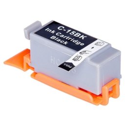 Cartus compatibil Canon BCI-15BK Black (8190A002, BCI15BK) pentru Bubble Jet i70 i80 PIXMA iP90 iP90v
