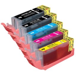 Pachet de cartuse compatibile Canon PGI-570PGBK XL / CLI-571 XL pentru PIXMA MG5750 MG5751 MG5752 MG5753 MG6850 MG6851 MG6852 MG6853 MG7750 MG7751 MG7752 MG7753 TS5050 TS5051 TS5053 TS5055 TS6050 TS6051 TS6052 TS8050 TS8051 TS8052 TS8053 TS9050 TS9055