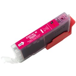 Cartus compatibil Canon CLI-551M XL Magenta (6445B001, CLI551MXL) pentru PIXMA iP7250 iP8750 iX6850 MG5450 MG5550 MG5650 MG6350 MG6450 MG6650 MG7150 MG7550 MX725 MX925