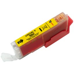 Cartus compatibil Canon CLI-551Y XL Yellow (6446B001, CLI551YXL) pentru PIXMA iP7250 iP8750 iX6850 MG5450 MG5550 MG5650 MG6350 MG6450 MG6650 MG7150 MG7550 MX725 MX925