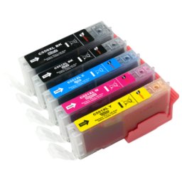 Pachet de cartuse compatibile Canon PGI-550PGBK XL / CLI-551 XL pentru PIXMA iP7250 iP8750 iX6850 MG5450 MG5550 MG5650 MG6350 MG6450 MG6650 MG7150 MG7550 MX725 MX925