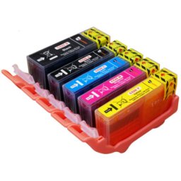 Pachet de cartuse compatibile Canon PGI-525PGBK / CLI-526 pentru PIXMA iP4850 iP4950 iX6550 MG5150 MG5250 MG5350 MG6150 MG6250 MG8150 MG8250 MX715 MX885 MX895