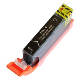 Cartus compatibil Canon CLI-521BK Black (2933B001, CLI521BK) pentru PIXMA iP3600 iP4600 iP4600x iP4700 MP540 MP540x MP550 MP560 MP620 MP620B MP630 MP640 MP980 MP990 MX860 MX870