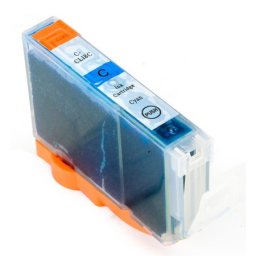 Cartus compatibil Canon CLI-8C Cyan (0621B001, CLI8C) pentru PIXMA iP3300 iP3500 iP4200 iP4200x iP4300 iP4500 iP4500x iP5200 iP5200R iP5300 iP6600D iP6700D iX4000 iX5000 MP500 MP510 MP520 MP520x MP530 MP600 MP600R MP610 MP800 MP800R MP810 MP830 MX700 MX85