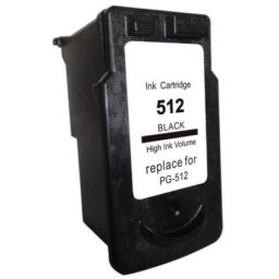 Cartus compatibil Canon PG-512 Black (2969B001, PG512BK) pentru PIXMA iP2700 iP2702 MP230 MP235 MP240 MP250 MP252 MP260 MP270 MP272 MP280 MP282 MP480 MP490 MP492 MP495 MP499 MX320 MX330 MX340 MX350 MX360 MX410 MX420
