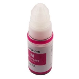 Flacon cerneala compatibila Canon GI-490M Magenta (0665C0011, GI490M) pentru PIXMA G1400 G1410 G1411 G2400 G2410 G2411 G3400 G3410 G3411 G4400 G4410 G4411