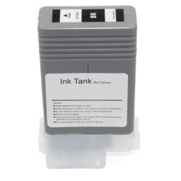 Cartus compatibil Canon PFI-102BK Black (0895B001, PFI102BK) pentru imagePROGRAF iPF500 iPF510 iPF600 iPF605 iPF610 iPF650 iPF655 iPF700 iPF710 iPF720 iPF750 iPF755 iPF760 iPF765 iPF6000s LP17 LP24