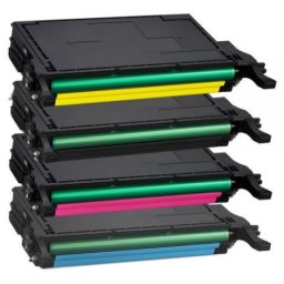 Pachet de tonere compatibile Samsung CLT-P5082C pentru CLP 620 620ND 670 670ND CLX 6220FX 6250FX