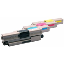 Pachet de tonere compatibile Oki C310/ C330/ C510/ C511 MC351/ MC352/ MC361/ MC362/ MC561/ MC562 pentru C310dn C310n C330dn C510dn C511 C511dn C530dn C531 C531dn MC351 MC352dn MC361 MC361dn MC362dn MC362dwn MC561 MC561dn MC562 MC562dn MC562dw MC562w