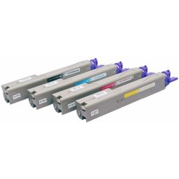 Pachet de tonere compatibile Oki C3300/ C3400/ C3450/ C3600 pentru C3300 C3300n C3400 C3400n C3450 C3600