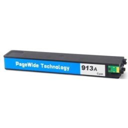 Cartus compatibil HP 913A Cyan (F6T77AE, HP913A) pentru PageWide 352dn 352dw MFP 377dn 377dw Pro 452dw 452dwt 477dw 477dwt P57750dw