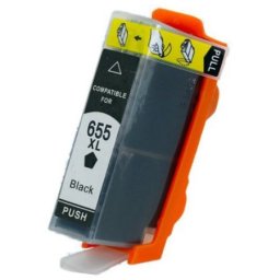 Cartus compatibil HP 655 Black (CZ109AE, HP655) pentru DeskJet Ink Advantage 3525 4615 4625 5525 6520 6525