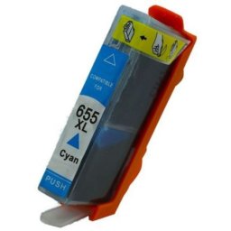 Cartus compatibil HP 655 Cyan (CZ110AE, HP655) pentru DeskJet Ink Advantage 3525 4615 4625 5525 6520 6525