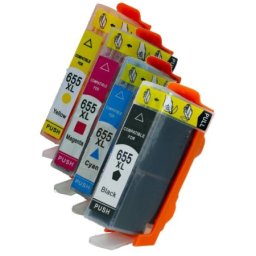 Pachet de cartuse compatibile HP 655 pentru DeskJet Ink Advantage 3525 4615 4625 5525 6520 6525