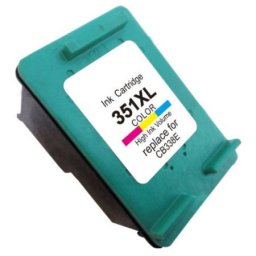 Cartus compatibil HP 351XL Color (CB338EE,HP351XL) pentru DeskJet D4200 D4260 D4263 D4360 Officejet J5730 J5780 J5785 J5790 J6410 J6413 J6415 J6450 J6480 Photosmart C4205 C4210 C4240 C4250 C4270 C4272 C4273 C4275 C4280 C4283 C4285 C4293 C4294 C4340 C4342 