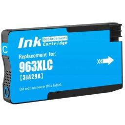 Cartus compatibil HP 963XL Cyan (3JA27AE, HP963XL) pentru Officejet Pro 9010 9010e OfficeJet 9012 9012e 9014 9015 9016 9019 9020 9022 9022e 9026