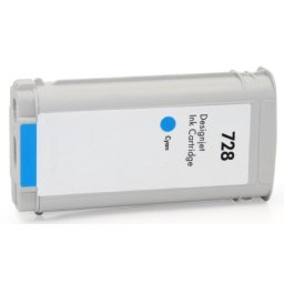 Cartus compatibil HP 728 Cyan (F9J67A, HP728) pentru Designjet T730 T830