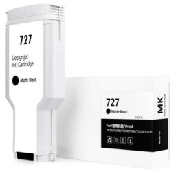 Cartus compatibil HP 727 Matte Black (C1Q12A, HP727) pentru Designjet T1500 914mm ePrinter T1530 T2500 PostScript eMultifunction T2530 36 in 914 mm T920 T930
