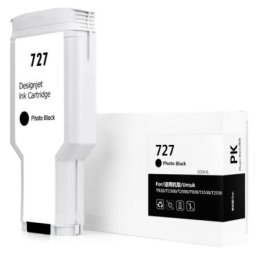 Cartus compatibil HP 727 Photo Black (F9J79A, HP727) pentru Designjet T1500 914mm ePrinter T1530 T2500 PostScript eMultifunction T2530 36 in 914 mm T920 T930