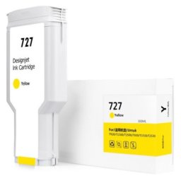 Cartus compatibil HP 727 Yellow (F9J78A, HP727) pentru Designjet T1500 914mm ePrinter T1530 T2500 PostScript eMultifunction T2530 36 in 914 mm T920 T930
