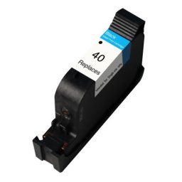 Cartus compatibil HP 40 Black (51640AE, HP40BK) pentru Designjet 230 250C 330 350C 430 430D 450C 455CA 488CA 650C Plus 650D 650E 650PS DeskJet 1200C 1200PS