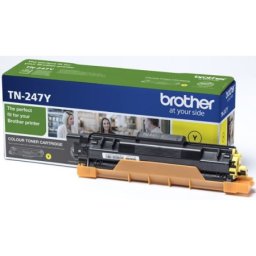 Cartus de toner (2.3K) Brother TN 247 Yellow (TN-247Y, TN247Y) pentru DCP L3510CDW L3550CDW HL L3210CW L3270CDW MFC L3730CDN L3770CDW