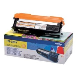 Cartus de toner (1.5K) Brother TN 320 Yellow (TN-320Y, TN320Y) pentru DCP 9055CDN 9270CDN HL 4140CN 4150CDN 4570CDW 4570CDWT MFC 9460CDN 9465CDN 9970CDW