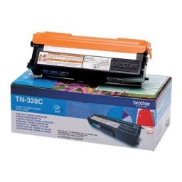 Cartus de toner (6K) Brother TN 328 Cyan (TN-328C, TN328C) pentru DCP 9270CDN HL 4570CDW 4570CDWT MFC 9970CDW