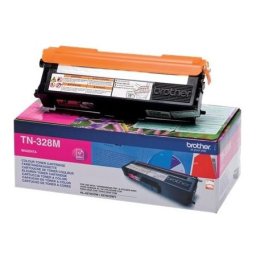 Cartus de toner (6K) Brother TN 328 Magenta (TN-328M, TN328M) pentru DCP 9270CDN HL 4570CDW 4570CDWT MFC 9970CDW