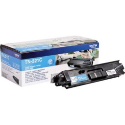 Cartus de toner (2.5K) Brother TN 321 Cyan (TN-321C, TN321C) pentru DCP L8400CDN L8450CDW HL L8250CDN L8350CDW MFC L8650CDW L8850CDW