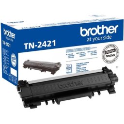 Cartus de toner (3K) Brother TN 2421 Black (TN-2421, TN2421) pentru DCP L2512D L2532DW L2552D HL L2312D L2352DW L2372DN L2372DW MFC L2712DW L2712DN L2732DW L2752DW