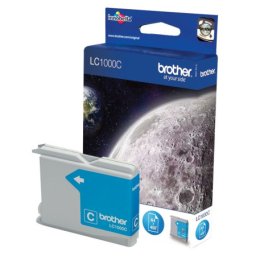 Cartus de cerneala Brother LC 1000 Cyan (LC-1000C, LC1000C) pentru DCP 130C 330C 350C 357C 540CN 560CN 770CW Fax 1355 1360 1460 1560 MFC 240C 440CN 465CN 5460CN 5860CN 680CN 845CW 885CW