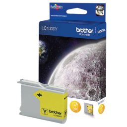 Cartus de cerneala Brother LC 1000 Yellow (LC-1000Y, LC1000Y) pentru DCP 130C 330C 350C 357C 540CN 560CN 770CW Fax 1355 1360 1460 1560 MFC 240C 440CN 465CN 5460CN 5860CN 680CN 845CW 885CW