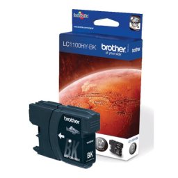 Cartus de cerneala Brother LC 1100HY Black (LC-1100HYBK, LC1100HYBK) pentru DCP 385C 395CN 585CW 6690CW J715W MFC 490CW 5490CN 5890CN 5895CW 6490 6490CW 6890CDW 990CW J615W