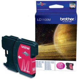 Cartus de cerneala Brother LC 1100 Magenta (LC-1100M, LC1100M) pentru DCP 385C 395CN 585CW 6690CW J715W MFC 490CW 5490CN 5890CN 5895CW 6490 6490CW 6890CDW 990CW J615W