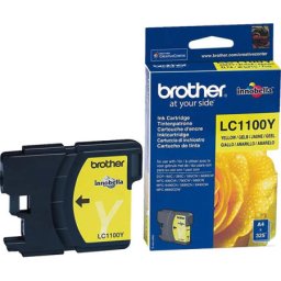 Cartus de cerneala Brother LC 1100 Yellow (LC-1100Y, LC1100Y) pentru DCP 385C 395CN 585CW 6690CW J715W MFC 490CW 5490CN 5890CN 5895CW 6490 6490CW 6890CDW 990CW J615W