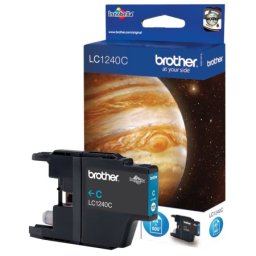 Cartus de cerneala Brother LC 1240 Cyan (LC-1240C, LC1240C) pentru DCP J525W J725DW J925DW MFC J430W J625DW J5910DW J6510DW J6710DW J6910DW
