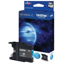 Cartus de cerneala Brother LC 1280XL Cyan (LC-1280XLC, LC1280XLC) pentru MFC J5910DW J6510DW J6710DW J6910DW