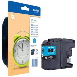 Cartus de cerneala Brother LC 125 XL Cyan (LC-125XLC, LC125XLC) pentru DCP J4110DW MFC J4410DW J4510DW J4610DW J4710DW J6520DW J6720DW J6920DW