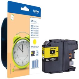 Cartus de cerneala Brother LC 125 XL Yellow (LC-125XLY, LC125XLY) pentru DCP J4110DW MFC J4410DW J4510DW J4610DW J4710DW J6520DW J6720DW J6920DW